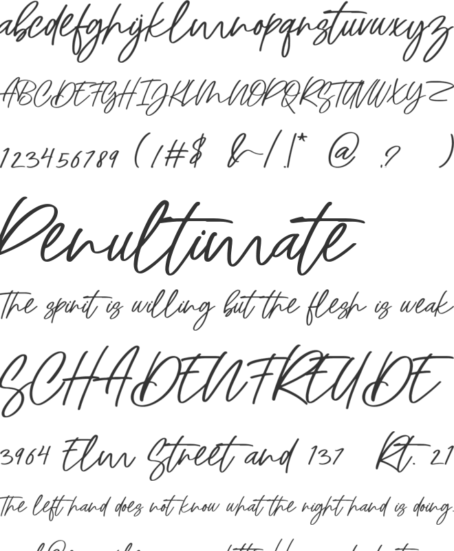 Austria Font font preview