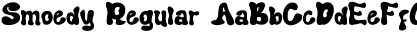 Smoedy Regular font