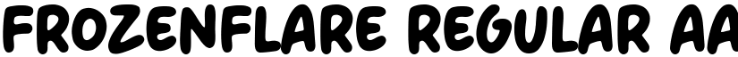 Frozenflare font download