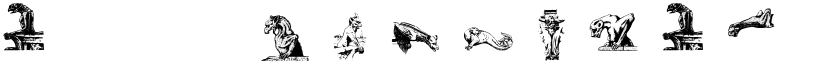 Gargoyles font