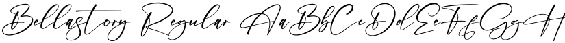 Bellastory Regular font