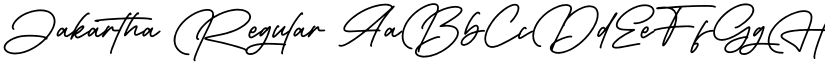 Jakartha font download