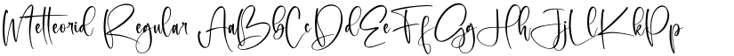 Metteorid font download