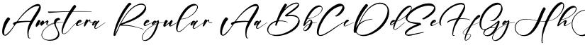 Amstera font download