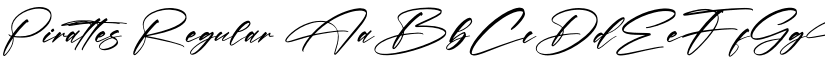 Pirattes Regular font