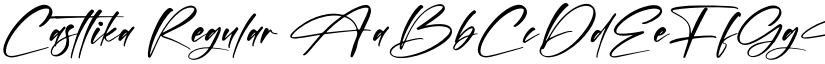 Casttika Regular font