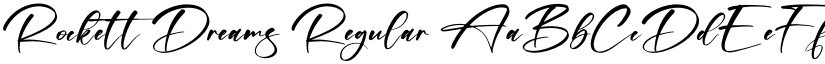 Rockett Dreams Regular font