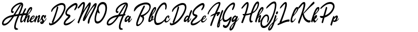 Athens DEMO font
