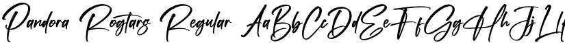 Pandora Rogtars font download