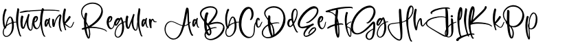 bluetank font download