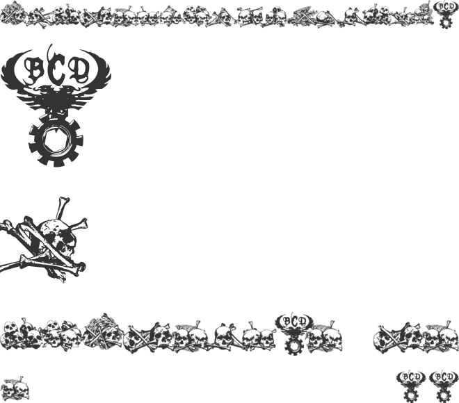 Charnel House font preview