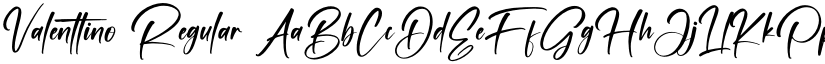 Valenttino font download