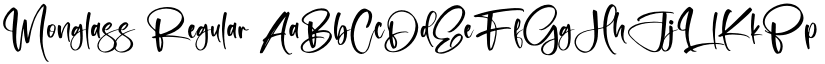 Monglass font download
