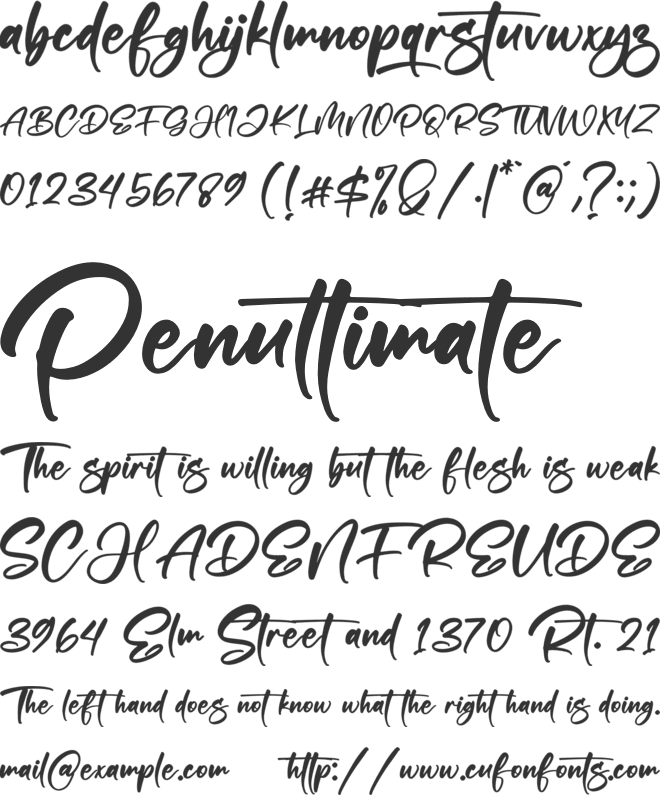 magica chesse font preview