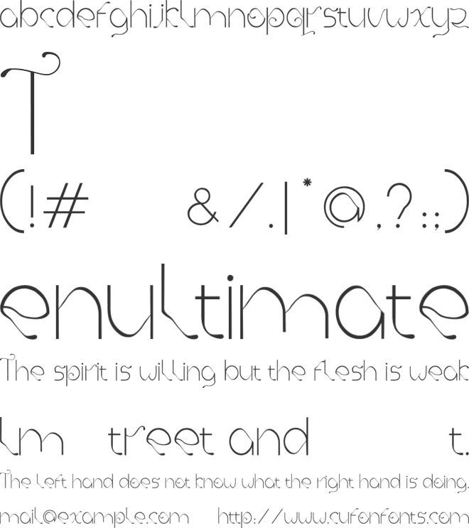 Stars Master for personal use font preview