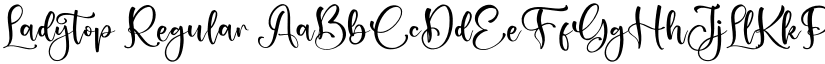 Ladytop font download