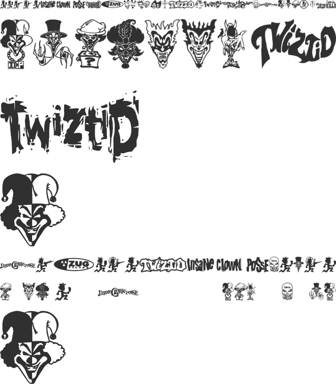 Psychopathic Font font preview