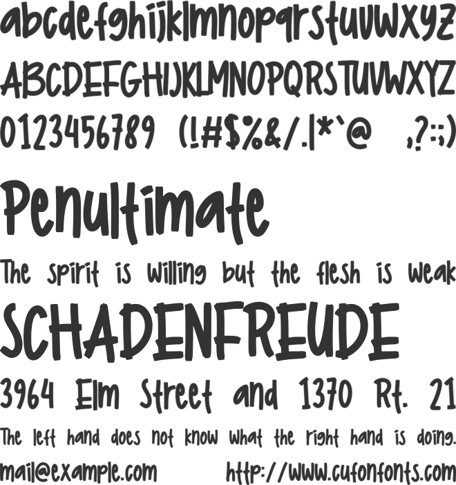 Melodisty - Personal Use font preview