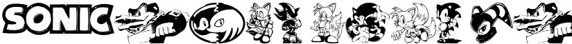 Sonic Mega Font font