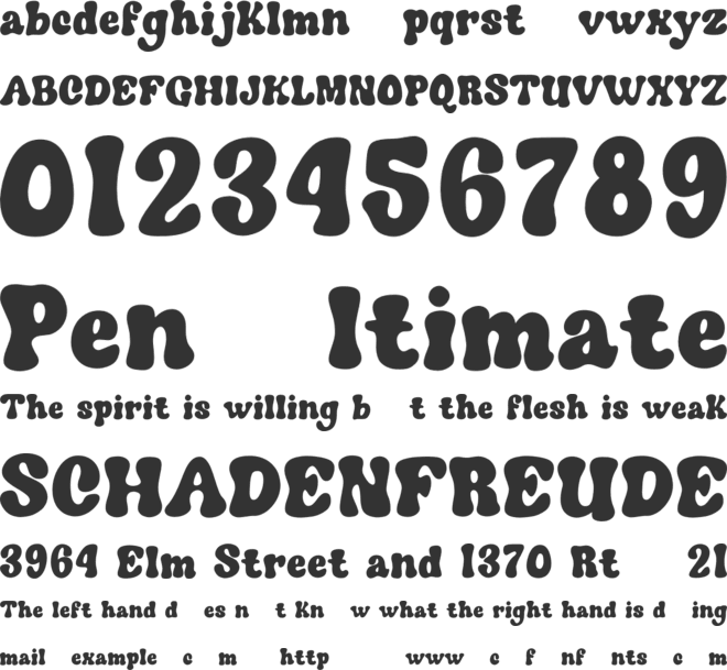 Fabrica Creativa font preview