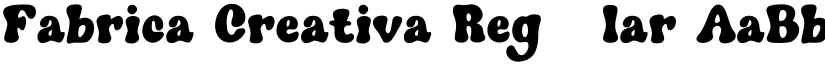 Fabrica Creativa font download