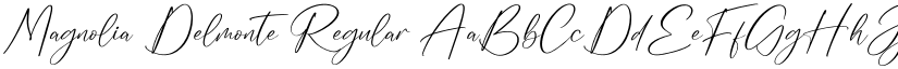 Magnolia Delmonte Regular font
