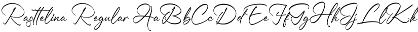 Rasttelina font download