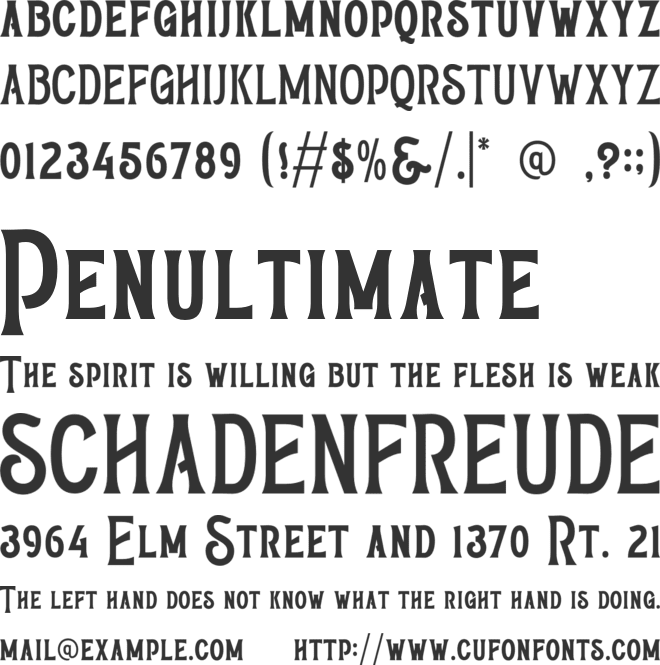 Galmoru font preview