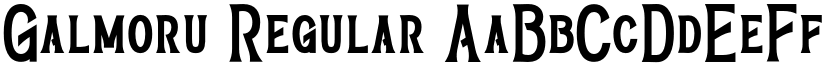 Galmoru Regular font