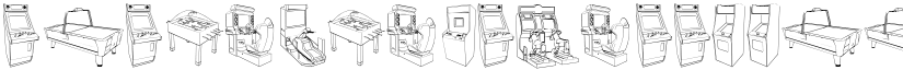 Arcarde Video Games font