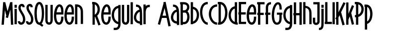 MissQueen Regular font