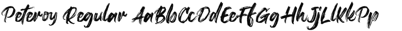 Peteroy font download
