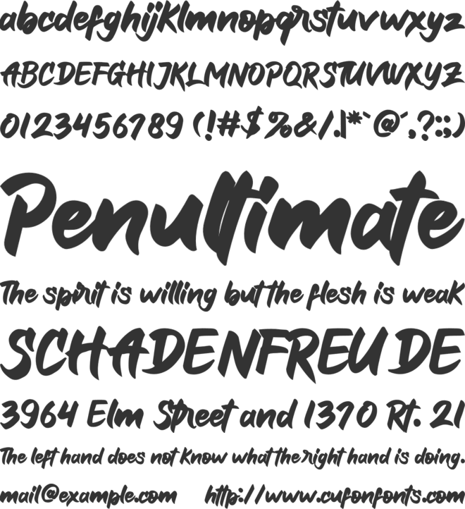 Galaxion font preview