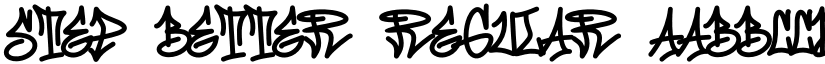 Step Better Regular font