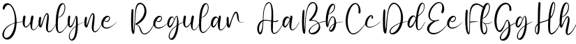 Junlyne font download