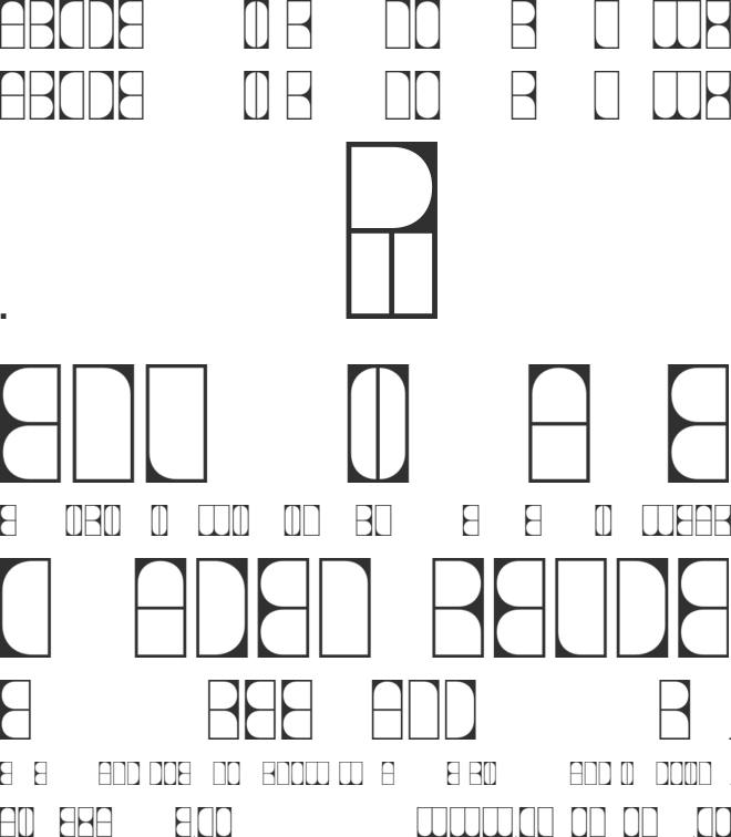 BRAINBOXED font preview