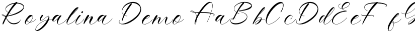 Royalina Demo font