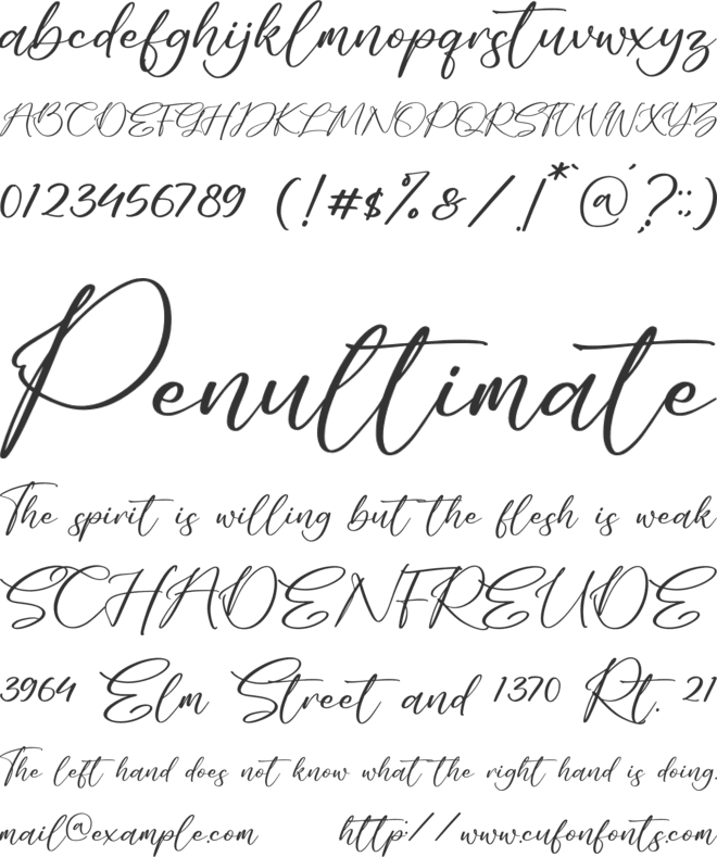 Jelliyta font preview