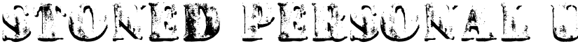 STONED PERSONAL USE font download