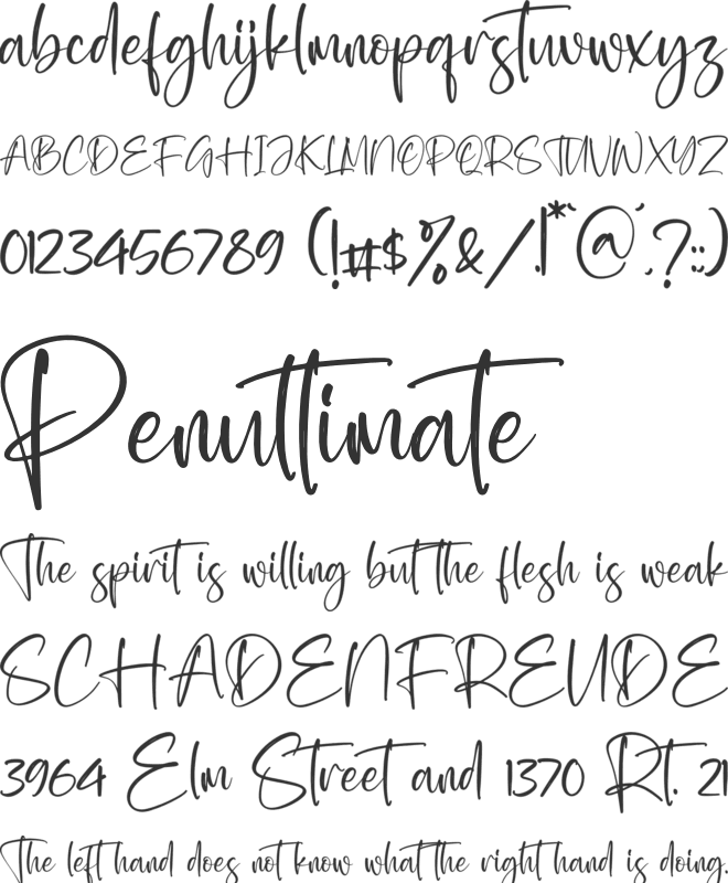 Browller font preview