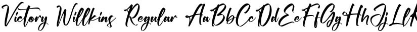 Victory Willkins Regular font