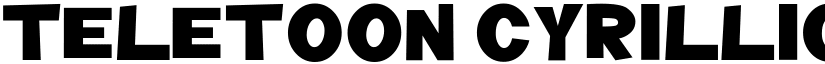 Teletoon Cyrillic Regular font