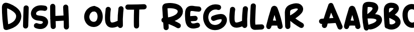 Dish Out font download