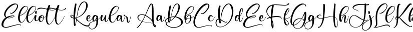 Elliott Regular font