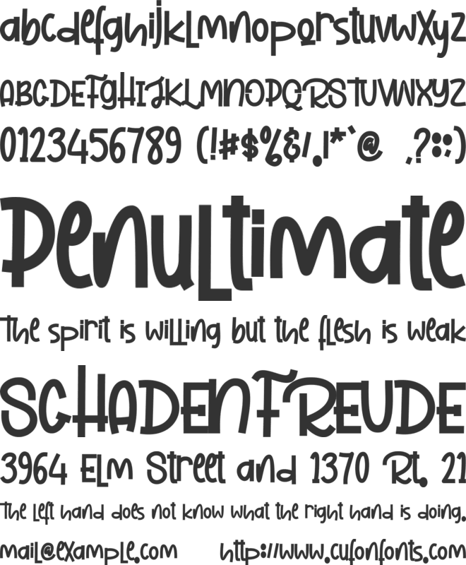 Pink Rabbit - Personal Use font preview