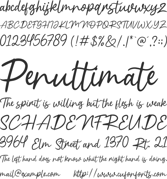Black Rotela Free Personal font preview