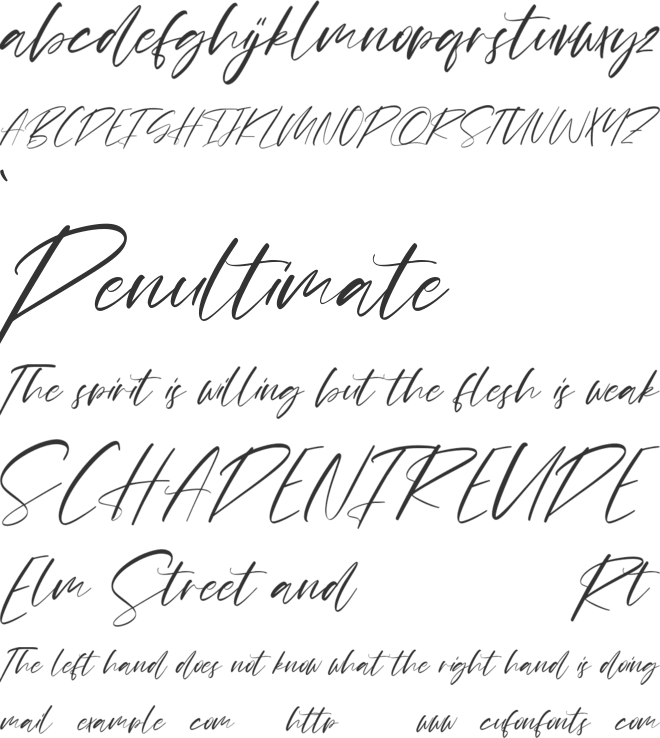 Kartbones Free font preview