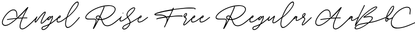Angel Rise Free Regular font