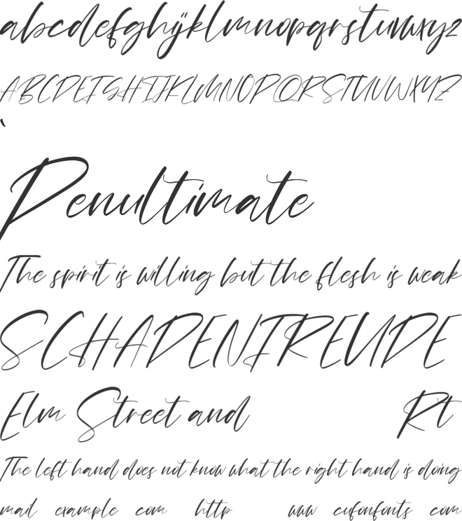 Mc Havoks Free font preview