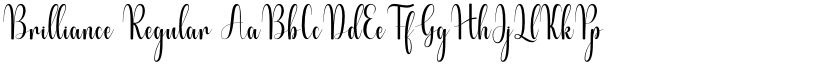 Brilliance Regular font